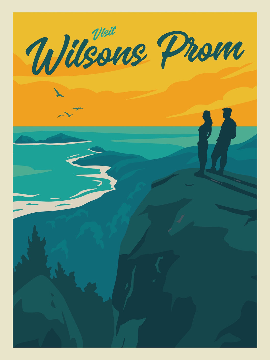 01 Vintage Wilsons Prom Print